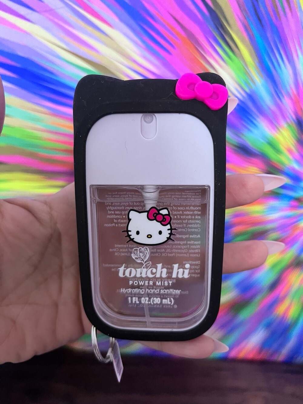 Touch hi x Hello Kitty Power Mist Hydrating Hand Sanitizer Berry Bliss 1oz